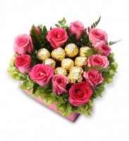 Rosas con Chocolates 