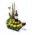 Frutas y Vino Tinto